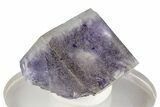 Purple & Green Cubic Fluorite Crystal - China #205586-1